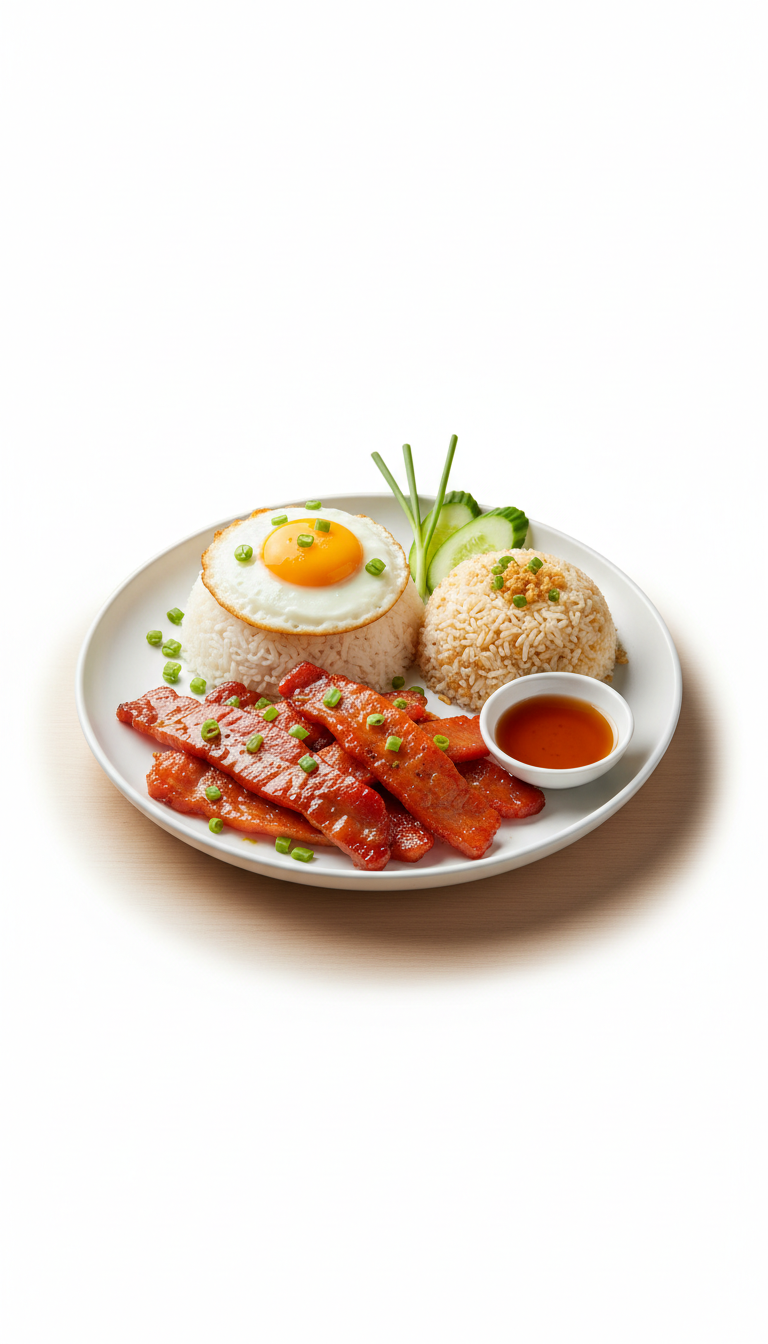 Tocino Breakfast Set with Fried Egg
