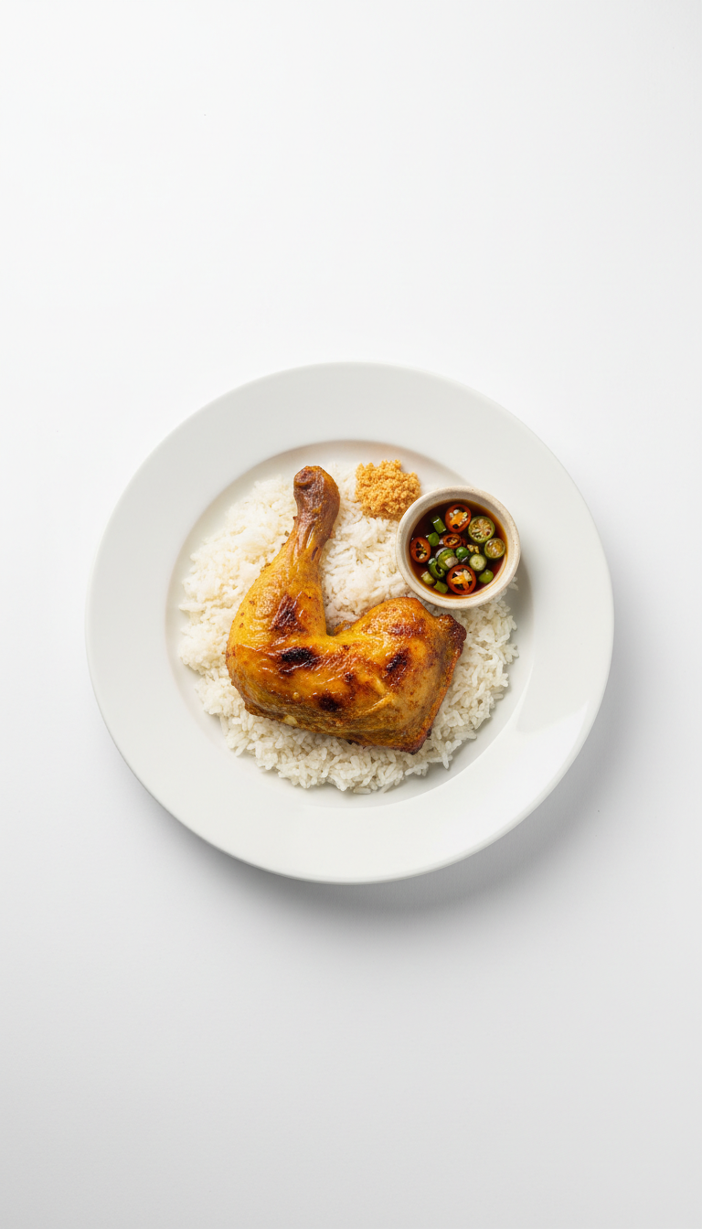 Chicken Inasal Rice Meal with Garlic Rice